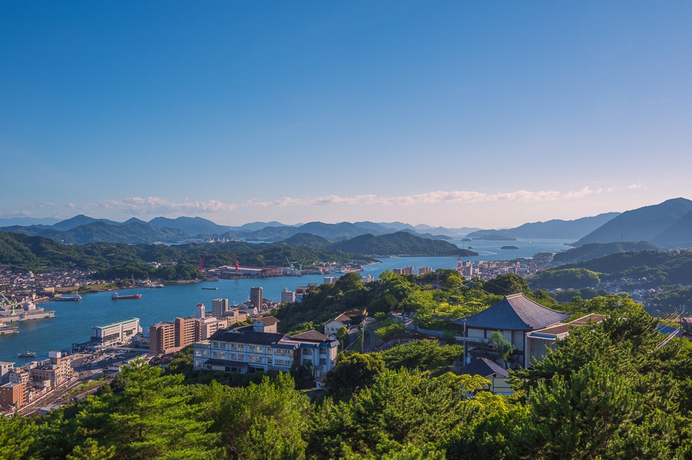 千光寺公園からの絶景1